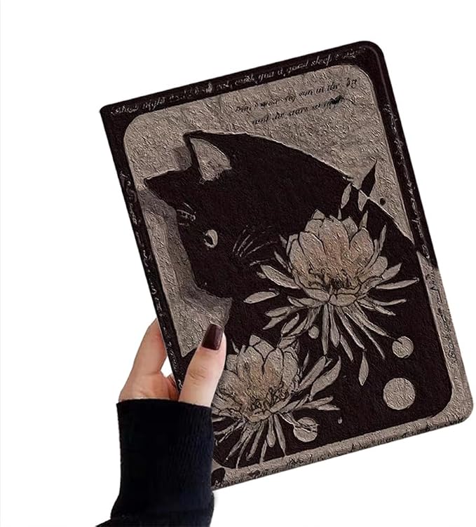 Flower Case for Xiaomi Redmi Pad 2 11 Case Flower Pattern Cute Floral Illustrated Printed Cover with Pencil HolderColor 5