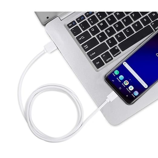 Bulk Micro USB Cable 3ft 12-Pack Android Phone Tablet Charger Charging Cord | Data Transfer Black