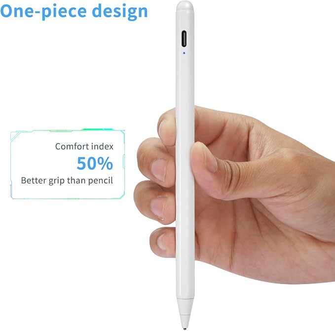 Electronic Stylus Pen for Amazon HD Fire 10/8 Tablet Pencil Active Digital Capacitive Pen for Amazon Fire HD 10 Tablet High Precision with Ultra Fine TipGood at Drawing and WritingBlack