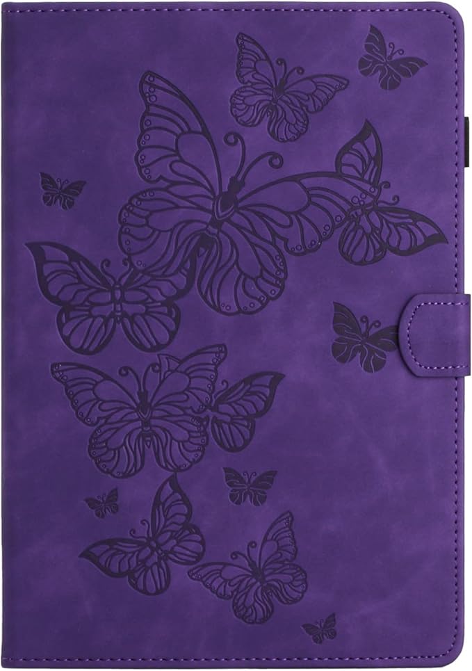 Case for iPad 9th/8th/7th Generation iPad 10.2 Case (2021/2020/2019 Model iPad 9/8/7 Case) PU Leather Folio Folding Stand Cover for iPad 10.2 inch Auto Wake/Sleep Hummingbird