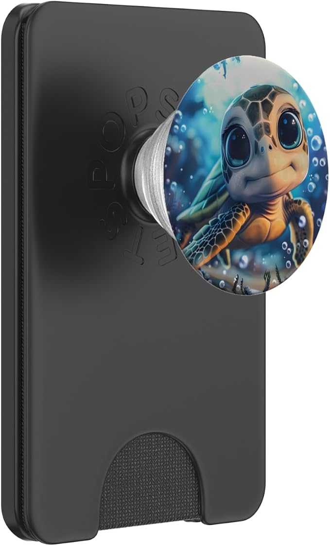 Baby Sea Turtle PopSockets PopGrip for MagSafe