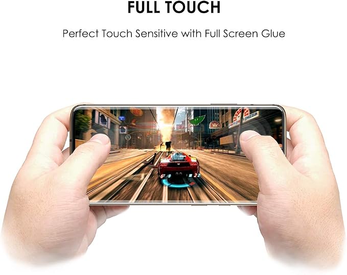 Screen Protector for OnePlus 7 Pro / 7T Pro Tempered Glass UV Set - 3 Pack Edge to Edge Full Protection Sensitive Touch 9H Hardness Scratch Resistant