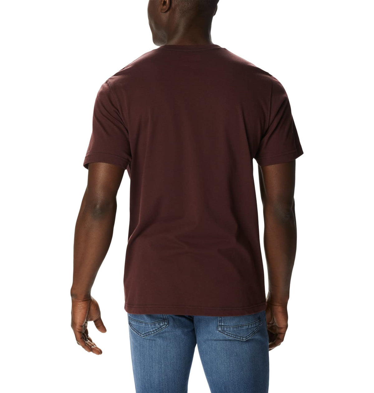 Columbia Men's Thistletown Hills Short Sleeve, Elderberry/Black, 6X Big