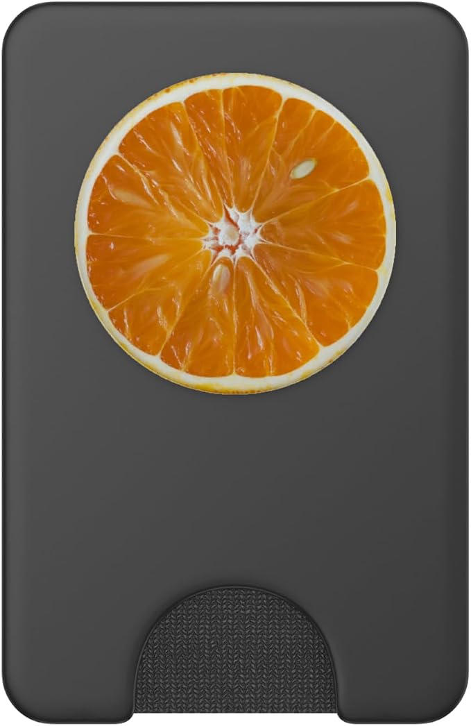 Tropical Foodies Fruit Lovers Summer Orange PopSockets PopWallet for MagSafe
