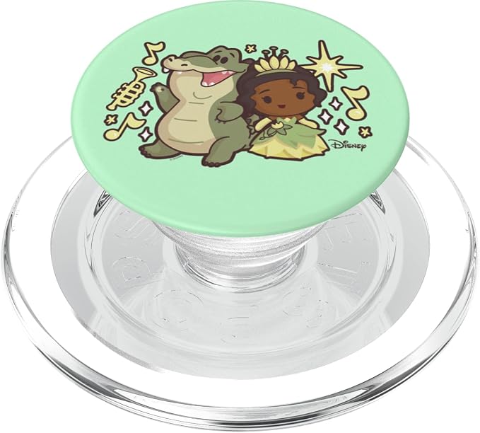 Disney Princess - Tiana and Louis The Alligator PopSockets PopGrip for MagSafe