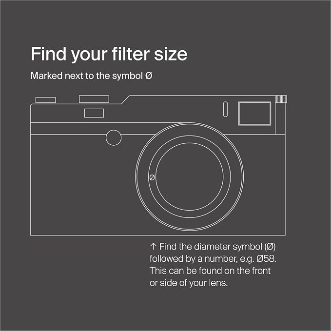 Urth 55mm Ethereal Black Mist ¹⁄₁ Diffusion Lens Filter