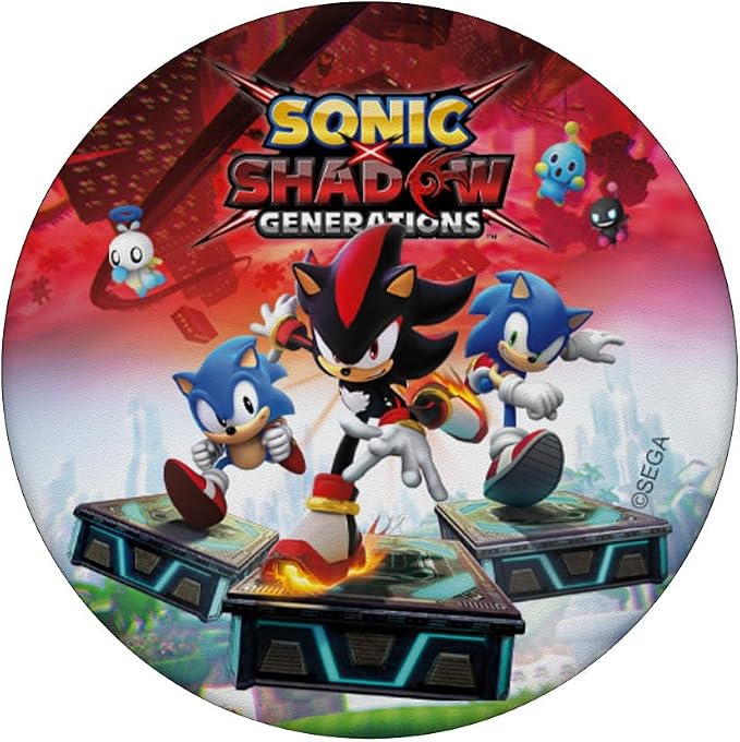Sonic The Hedgehog Sonic X Shadow Generations - Key Art PopSockets Adhesive PopGrip