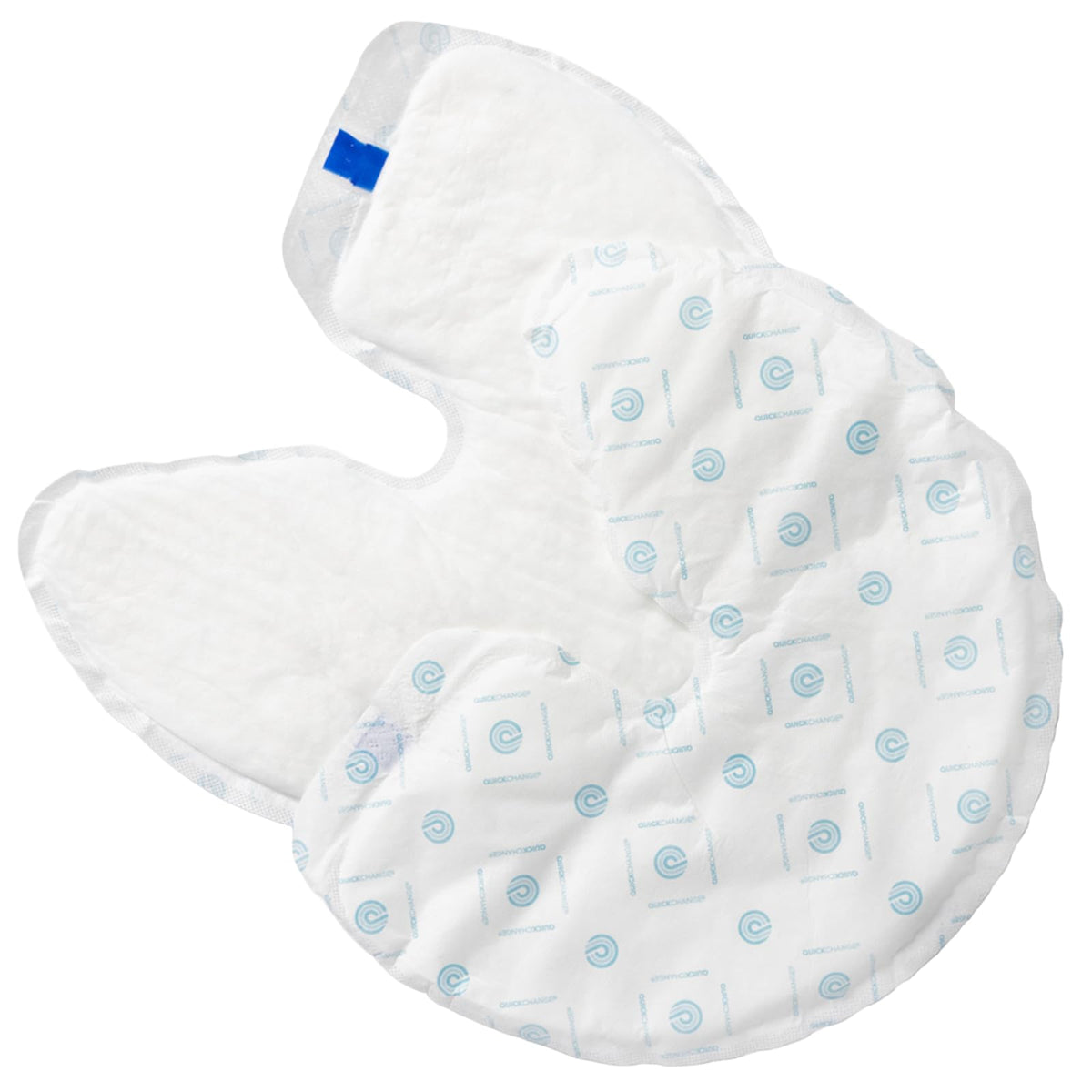 QuickChange Men’s Overnight Adult Incontinence Wrap (Pad), Maximum Absorbency, Holds 17oz Dry to the Touch, Disposable, Fragrance Free, One Size Fits All, Catheter Replacement, 25 Count (25)
