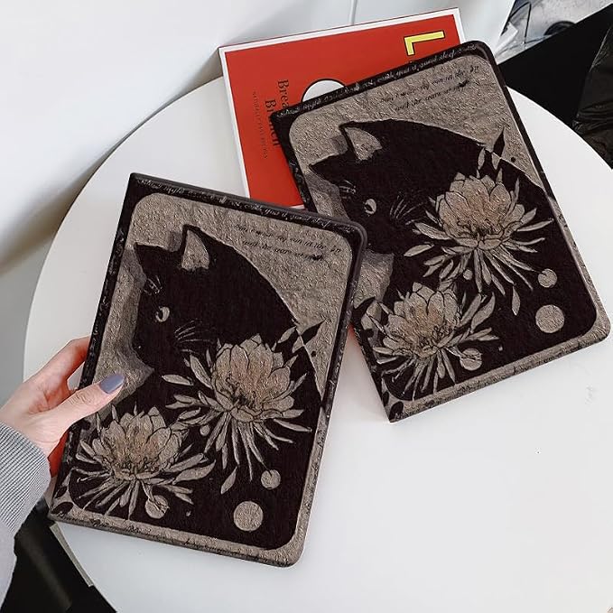 Flower Case for Xiaomi Redmi Pad 2 11 Case Flower Pattern Cute Floral Illustrated Printed Cover with Pencil HolderColor 5