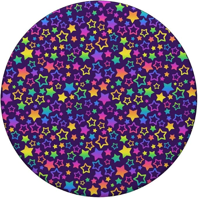 Super Cute Rainbow Decor Rainbow Stars PopSockets Adhesive PopGrip