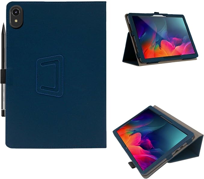 Tablet Case Cover For ApoloMedia EP1095T/ApoloSign EP1095T TabletMulti-Viewing AnglesSlim Light Shell Stand Cover for ApoloMedia EP1095T/ApoloSign EP1095T Tablet with Hand Strap&amp Pencil HolderB