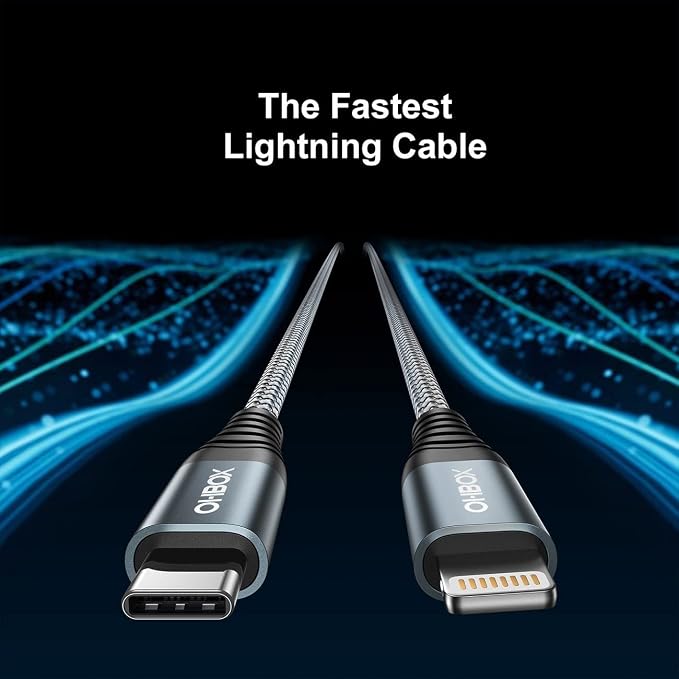 iPhone Charger Cable 6FT USB to Lightning Cable 3Pack Braided USB iPhone Charger Fast Charging Cable iPhone Cord Compatible with iPhone 14/13/12/11/Pro/Max/Mini/X/Plus/8/7/6/5S/SE/Plus/iPad and More