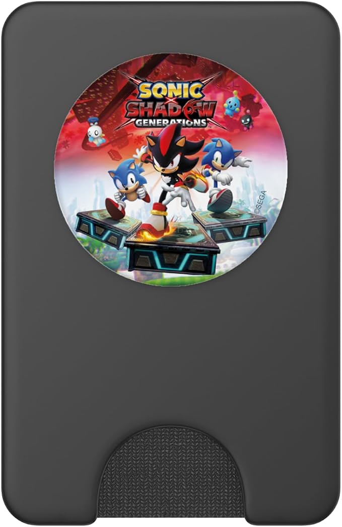 Sonic The Hedgehog Sonic X Shadow Generations - Key Art PopSockets Adhesive PopGrip