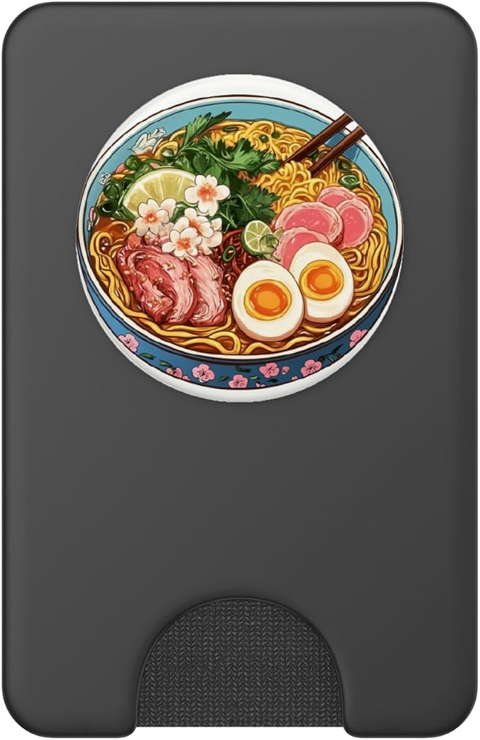 Ramen Lover Noodle Soup Japanese Foodie Asian Food PopSockets PopGrip for MagSafe