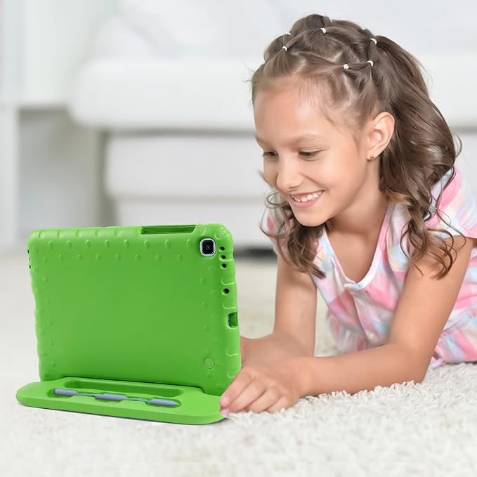 Kids Case for Samsung Galaxy Tab S6 Lite Shockproof Handle Stand Blue | Lightweight Kids Friendly EVACompatible with Samsung Galaxy Tab S6 Lite 10.4 Inch 2024/2022/2020 Release S Pen Holder