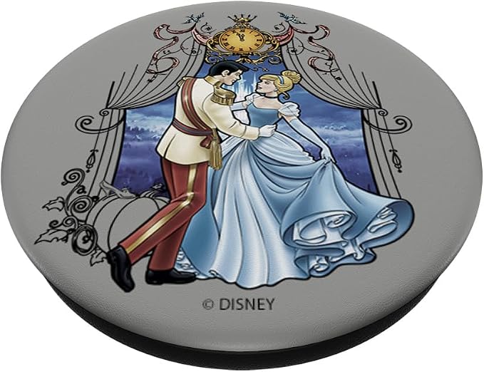 Disney Cinderella Dancing with Prince Charming Colorful PopSockets Adhesive PopGrip