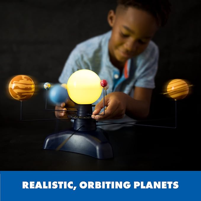Educational Insights GeoSafari Motorized Solar System - Space Toys & STEM Learning for Kids, Model Planet Kit, Science Classroom or Bedroom Decor, Astronomy Sets and Gifts for Boys & Girls Ages 8+