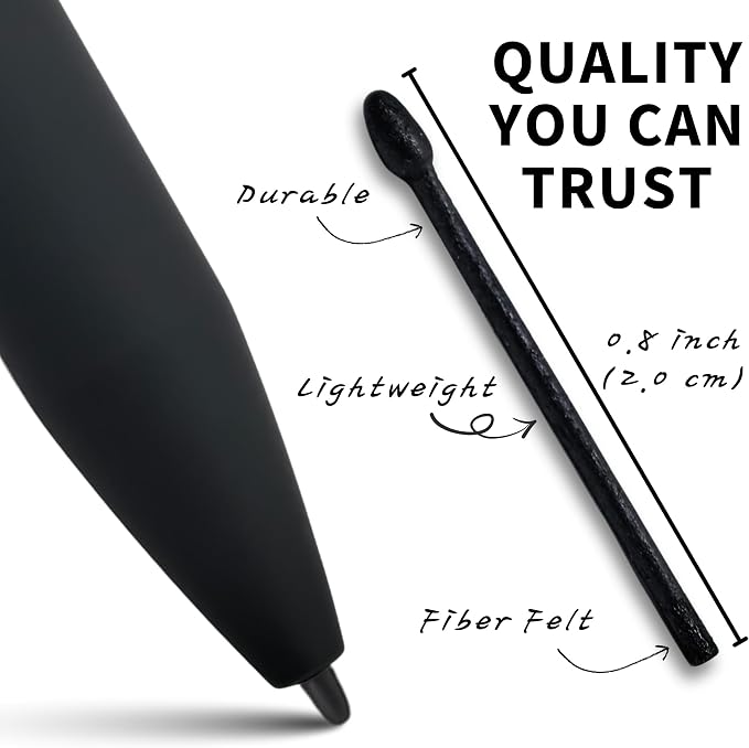 [10-Pack] King Write MR05 | SY05 Stylus Replacement Tips – Compatible with Kindle Scribe Premium Pen Remarkable Marker Pen | Precise &amp Smooth Writing Nibs Easy to Install