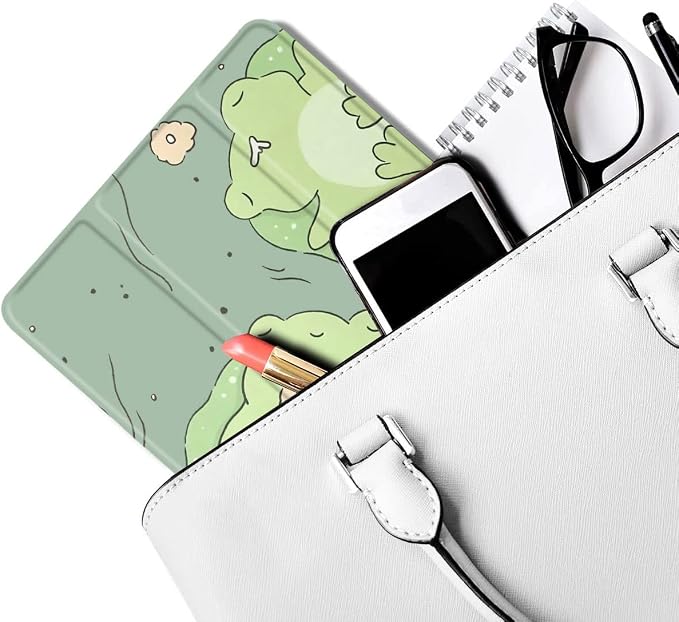 Colorful Cat Case for iPad mini 7 A17/mini 6 | Cute Design Cover for iPad Mini 7th 2024 / 6th 2021 8.3 with Pencil HolderBlue Leather Shell Trifold Stand Auto Sleep/Wake