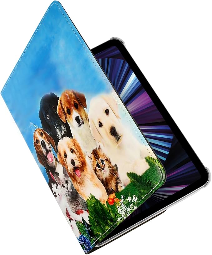 Case for ipad pro 12.9 inch 2nd &amp 1st Generation Old Model 2017/2015 MP6G2LL/A MQDA2LL/A MPLL2LL/A ML0F2LL/A ML3K2LL/A ML0N2LL/A ML0R2LL/A with Rotating Stand Auto Sleep/Wake (Blue)