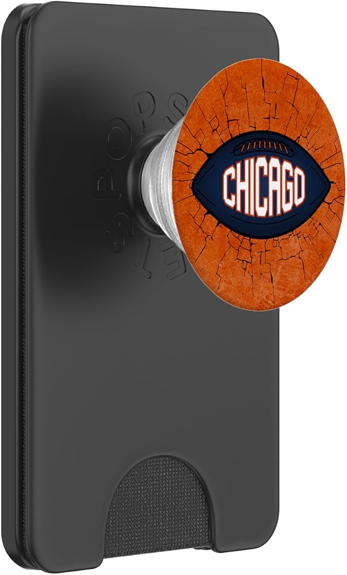 Chicago Football - Sports Fans PopSockets Adhesive PopGrip