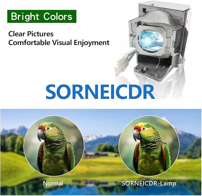 SORNEICDR RLC-085 RLC-078 Replacement Projector Lamp Bulb Compatible with Viewsonic PJD5533W PJD6543W PJD5134 PJD5132 PJD6235 PJD6245 PJD5234L PJD5232L PJD6246 Projector Lamp Bulb with Housing