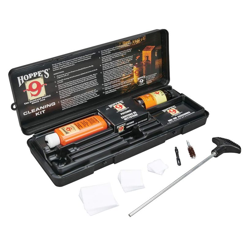 Hoppe's PCO38 No. 9 Cleaning Kit with Aluminum Rod, .38/.357 Caliber, 9mm Pistol
