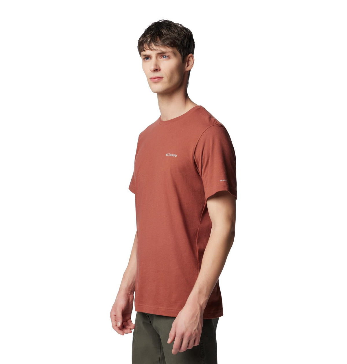 Columbia Men's Thistletown Hills Short Sleeve, Auburn Heather, X-Small