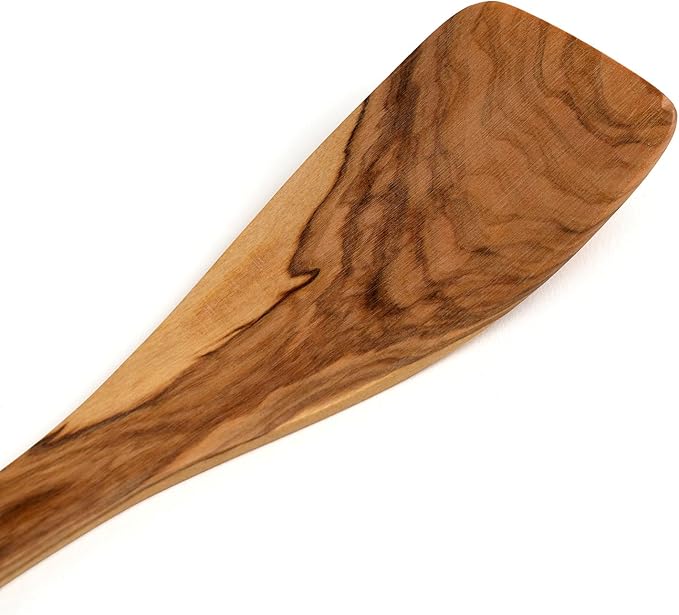 Berard Olive Wood 12 Inch Curved Spatula