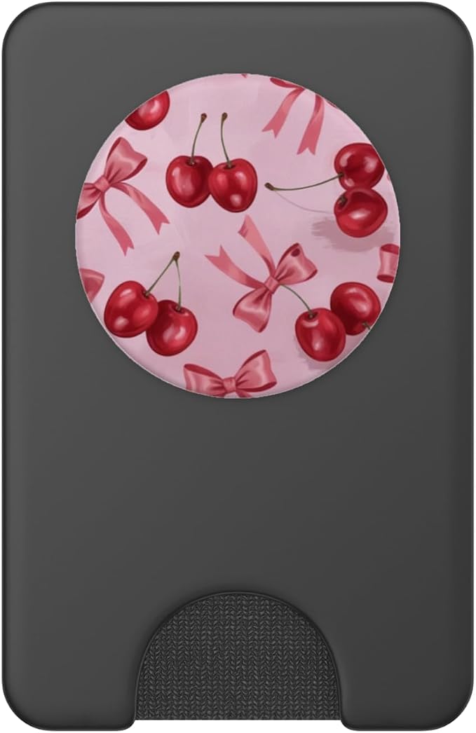 Cute Pink Cherry PopSockets Adhesive PopGrip