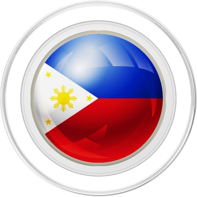 Flag of Philippines Flag Design Filipino Flags for Family PopSockets Standard PopGrip