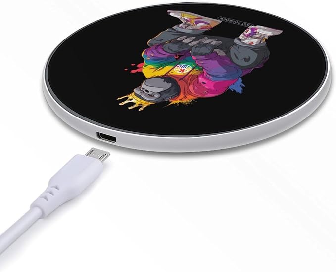 Gorillas Monkeys Wireless Charger Portable Charging Pad | LightweightAll Smartphone