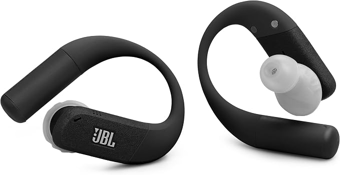 JBL Endurance Peak 4 - True Wireless Noise Cancelling Sport Earbuds Up to 48Hrs Total Playback Water &amp dust Proof (IP68) Secure fit with TwistLock™ Design &amp 6 mics for Perfect Calls (Black