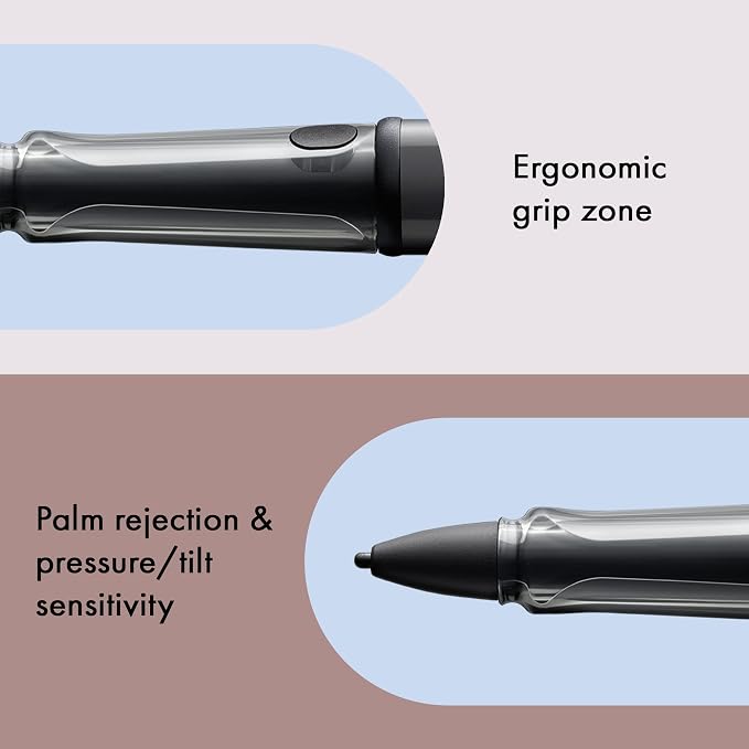 LAMY AL-Star EMR Aubergine (PC/EL tip) - Stylus Pen for Many Android Devices - Touchscreen Pen with Ergonomic Grip - Precise Writing &amp Drawing on Digital Media - with Function Button