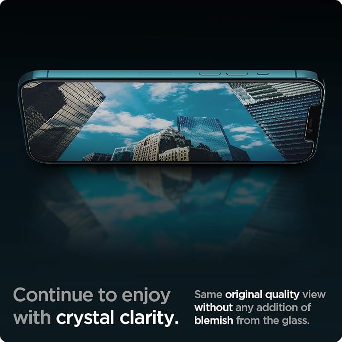 Spigen Tempered Glass Screen Protector [GlasTR EZ FIT] designed for iPhone 11 / iPhone XR [6.1 inch] [Case Friendly] - 2 Pack