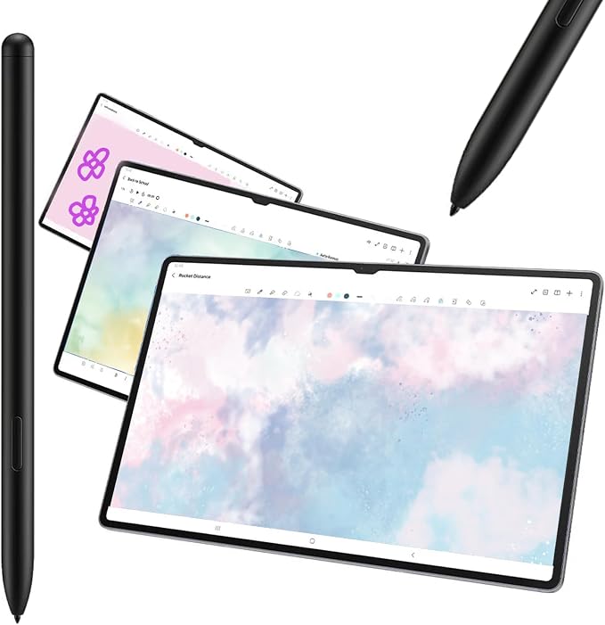2 Pack Galaxy Tab S10 Ultra S Pen for Samsung Galaxy Tab S10 Ultra/S10 Plus/S10 Lite Stylus Pen Replacement for Galaxy Tab S10 Plus/S10 Ultra/S10 Lite All Versions S Pen (Black)