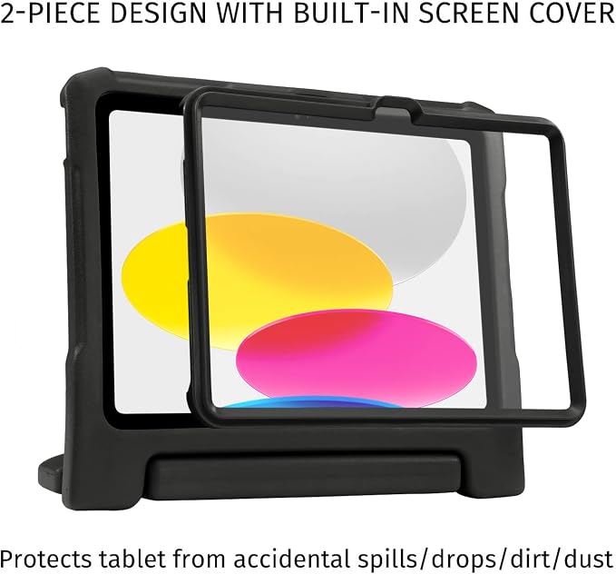 HDE Kids Shockproof Case Built-in Screen Protector for iPad 10th Gen 10.9