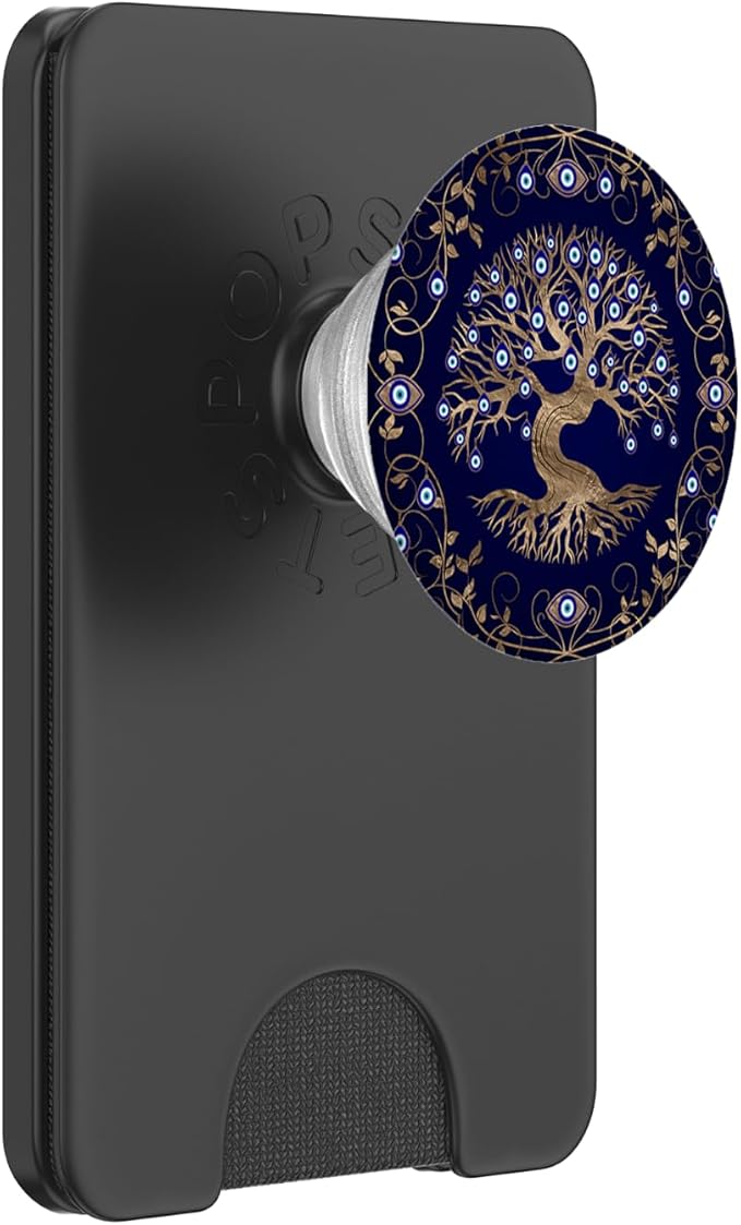 Tree of Life Evil Eye Ornament PopSockets Adhesive PopGrip