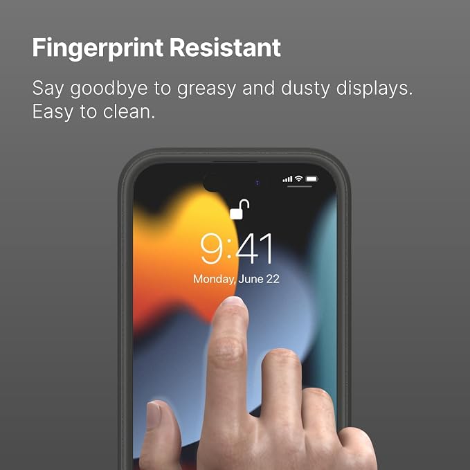 RhinoShield Tempered Glass for Pixel 8a | 9H Hardness High Transparency Impact and Scratch Resistant Screen Protector