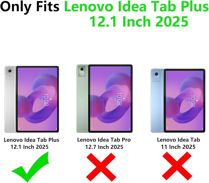 Tablet Case for Lenovo Idea Tab Plus 12.1 InchBlack