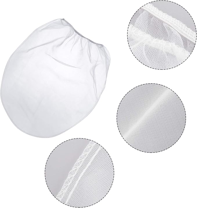 Paint Strainer Bags White Fine Mesh Filters Bag Bucket Elastic Opening Strainer