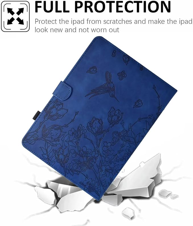 Case for Kindle Fire HD 10 &amp Fire HD 10 Plus 13th/11th Generation 2023 2021 | Synthetic Leather Flip Folio Stand Cover with Auto Wake/Sleep for Kindle Fire HD 10 &amp Fire HD 10 Plus Beach