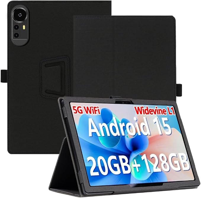 Case for Headwolf HPad6 12 Inch Tablet Premium PU Leather Folio Folding Stand Protective Tablet Cover with Hand Strap Magnet for Headwolf HPad6 12 Inch Tablet