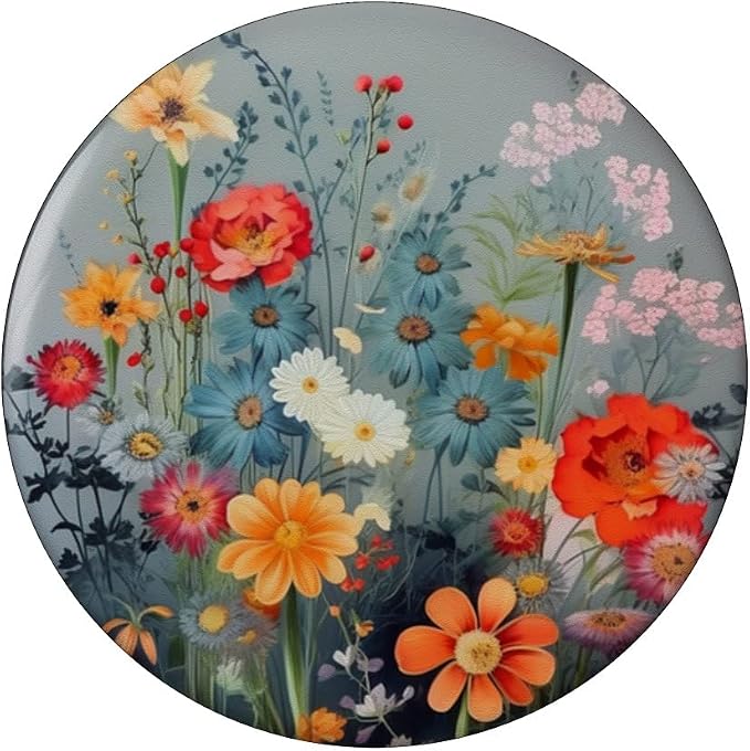 Flower Bouquet Floral Pattern PopSockets Adhesive PopGrip