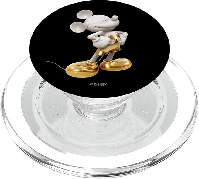 Disney Gold Mickey Mouse Pose PopSockets Adhesive PopGrip