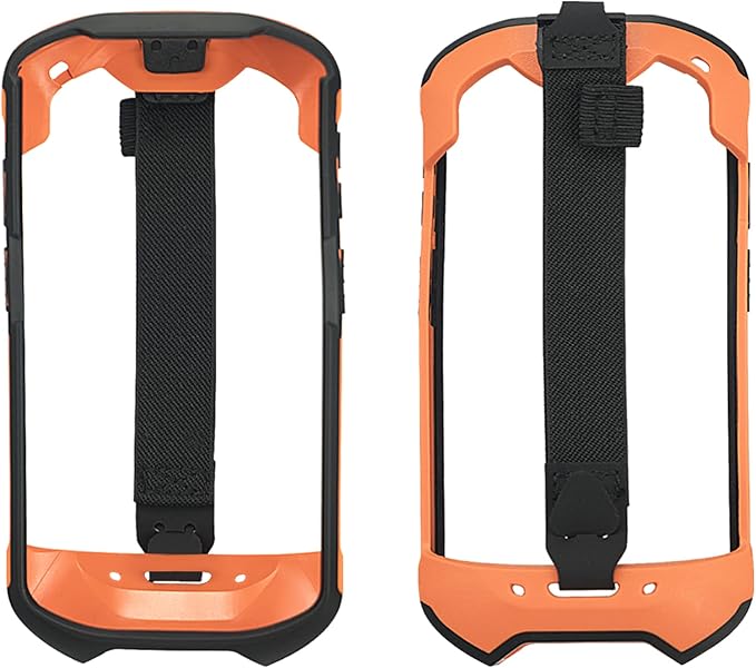 LANADO Protective Case Cover with Handstrap Rugged Boot Carrying Case for Zebra TC51 TC510K TC52 TC56 TC57 Rugged Bumper Case Armor Designed for Zebra Protection Tough Shock Proof,Orange