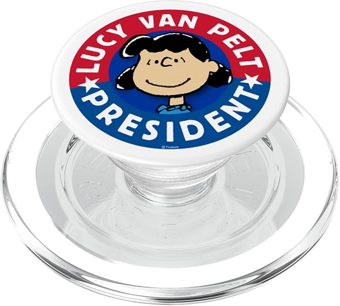 Peanuts: Lucy Van Pelt For President PopSockets Adhesive PopGrip