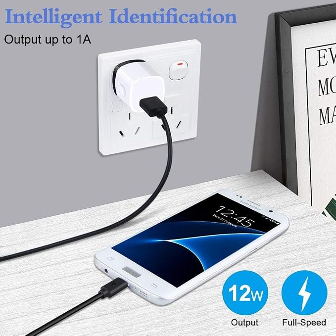 USB Wall Plug 10Pack 1A/5V Single Port USB Wall Charger Block Power Adapter | Charging Cube Brick Box for iPhone 17 16 15 14 13 12 Pro Max/XS Samsung S26 S25 S24 S23 S22 S21 Ultra Android Phone Char