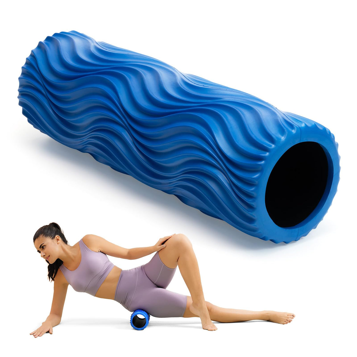 SUBCULTUREPICK Medium Density Foam Roller for Deep Tissue Muscle Massage