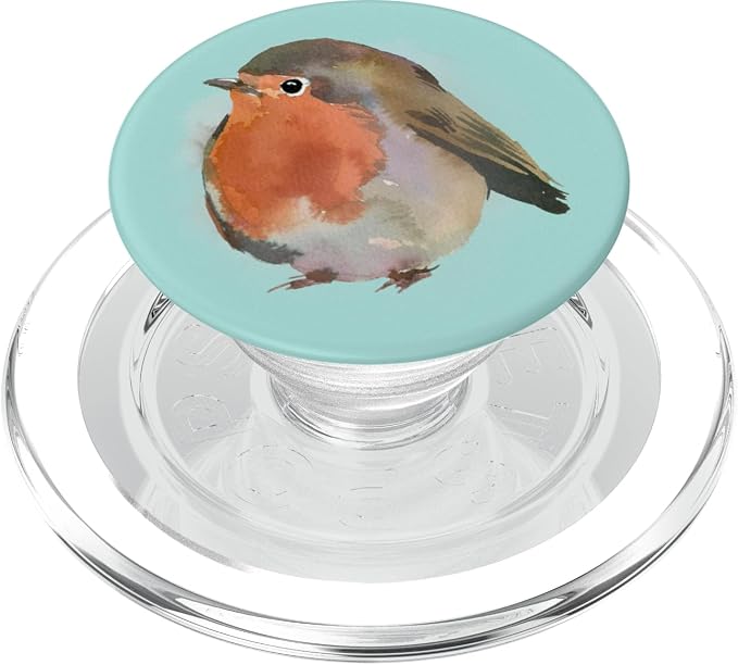 Watercolor Robin | Baby Bird PopSockets Adhesive PopGrip
